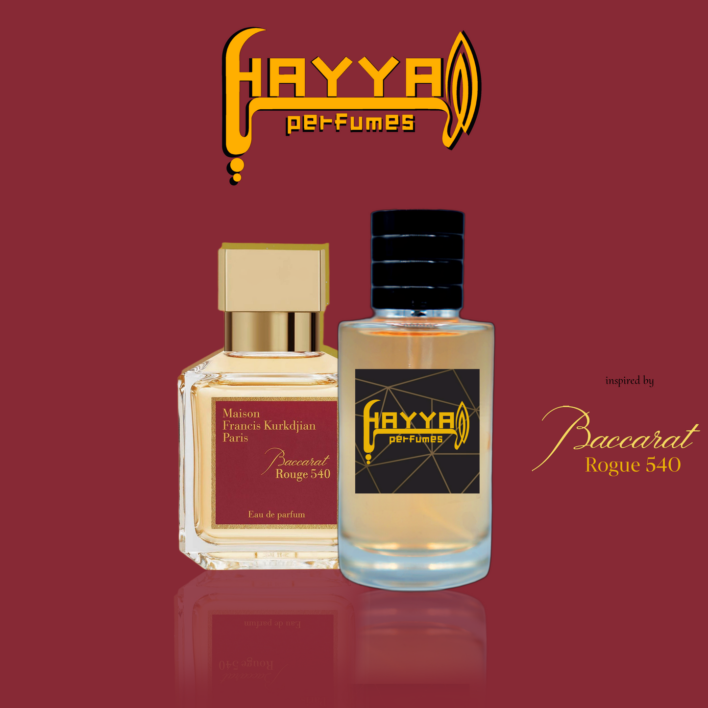 Hayya Baccarat Rouge 540 عطر هايا
